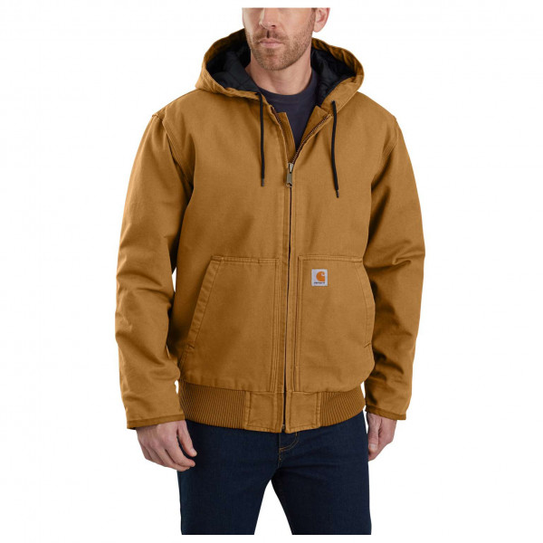 Carhartt - Duck Active Jacket - Freizeitjacke Gr M braun von Carhartt