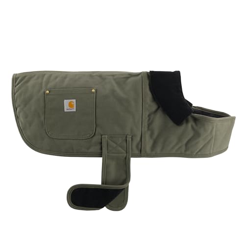 Carhartt Firm Duck Isolierter Hundemantel, Armeegrün/Messing, Größe M Carhartt Firm Duck Isolierter Hundemantel, Armeegrün/Messing, Größe M von Carhartt