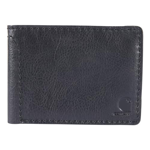 Carhartt Herren Bifold und Passcase, langlebige Billfold Wallets, erhältlich in Leder und Canvas Styles, Schwarz, Einheitsgröße, Faltbare und passcase Brieftasche, langlebige Geldscheinfach, Carhartt Herren Bifold und Passcase, langlebige Billfold Wallets, erhältlich in Leder und Canvas Styles, Schwarz, Einheitsgröße, Faltbare und passcase Brieftasche, langlebige Geldscheinfach, von Carhartt