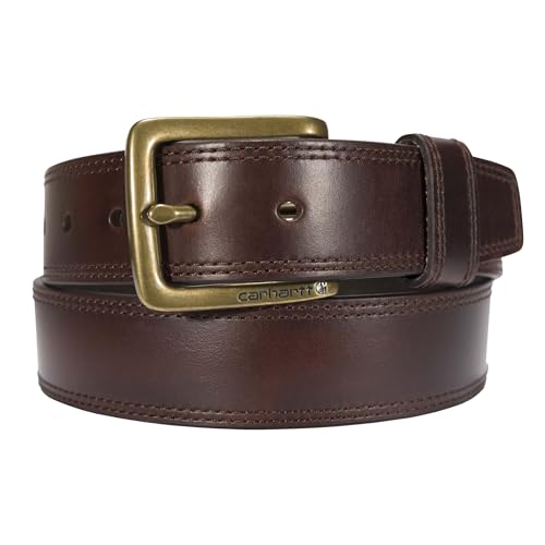 Carhartt Herren Signature Casual Gürtel, Carhartt Braun, 46 cm Carhartt Herren Signature Casual Gürtel, Carhartt Braun, 46 cm von Carhartt