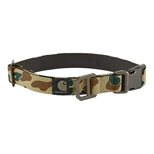 Carhartt Hunde Halsband Nylon Duck Dog Collar, Duck Camo - Beige, L, P000490 von Carhartt