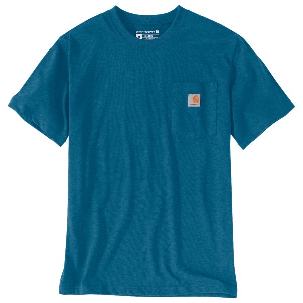 Carhartt - K87 Pocket S/S - T-Shirt Gr XXL blau von Carhartt