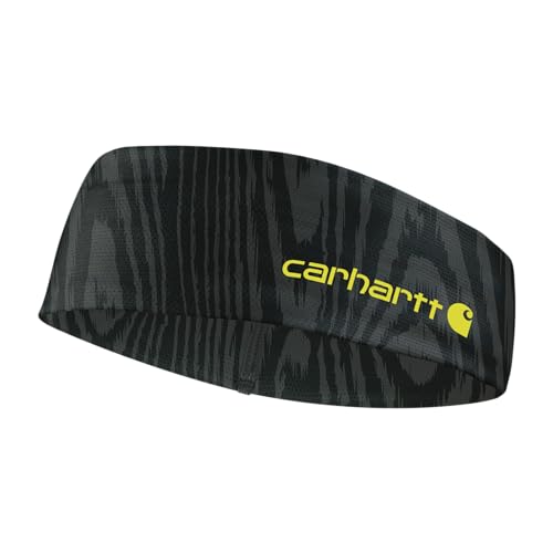 Carhartt Leichtes Damen-Stirnband, Holzmaserung, Schwarz/Schatten, Einheitsgröße Carhartt Leichtes Damen-Stirnband, Holzmaserung, Schwarz/Schatten, Einheitsgröße von Carhartt