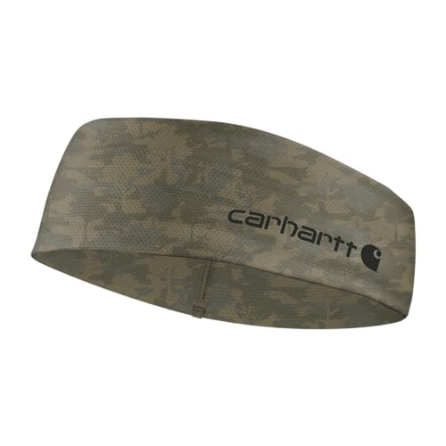 Carhartt Leichtes Damen-Stirnband, Tree Camo-Burnt Olive, Einheitsgröße von Carhartt