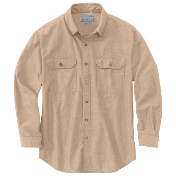 Carhartt - Loose Chambray L/S Shirt - Hemd Gr XXL beige Carhartt - Loose Chambray L/S Shirt - Hemd Gr XXL beige von Carhartt