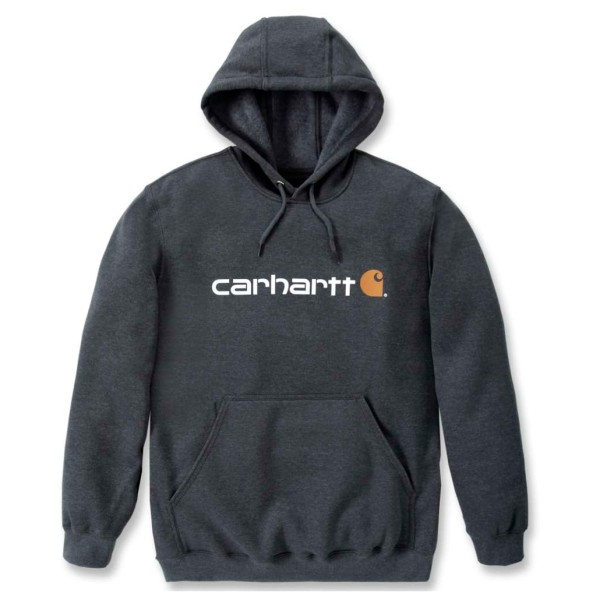 Carhartt - Signature Logo Sweatshirt - Hoodie Gr L blau Carhartt - Signature Logo Sweatshirt - Hoodie Gr L blau von Carhartt