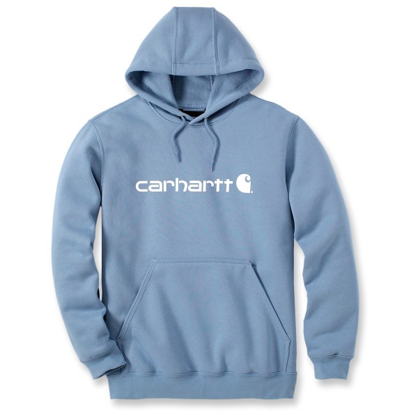 Carhartt - Signature Logo Sweatshirt - Hoodie Gr M blau Carhartt - Signature Logo Sweatshirt - Hoodie Gr M blau von Carhartt