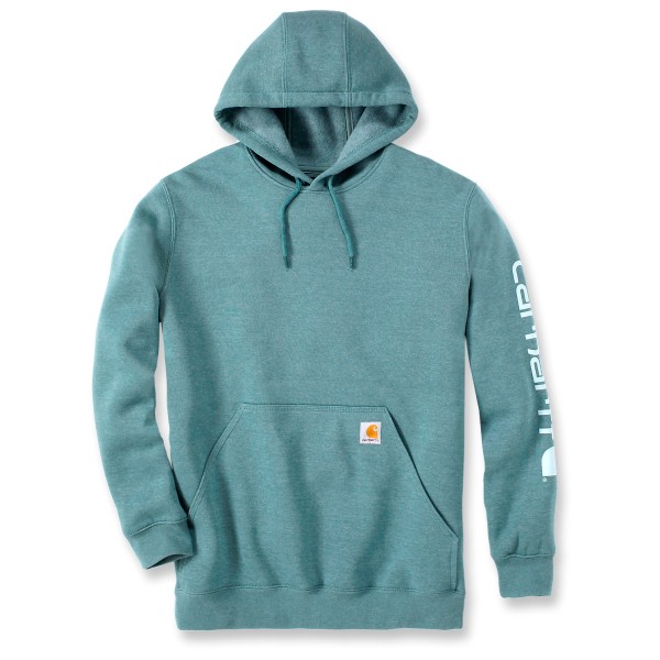 Carhartt - Sleeve Logo Hooded Sweatshirt - Hoodie Gr L türkis Carhartt - Sleeve Logo Hooded Sweatshirt - Hoodie Gr L türkis von Carhartt