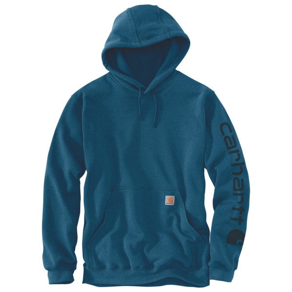 Carhartt - Sleeve Logo Hooded Sweatshirt - Hoodie Gr XL blau Carhartt - Sleeve Logo Hooded Sweatshirt - Hoodie Gr XL blau von Carhartt