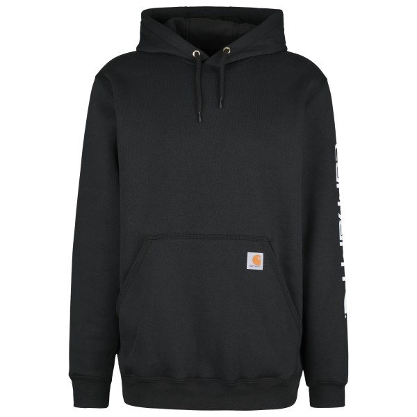 Carhartt - Sleeve Logo Hooded Sweatshirt - Hoodie Gr XL schwarz Carhartt - Sleeve Logo Hooded Sweatshirt - Hoodie Gr XL schwarz von Carhartt