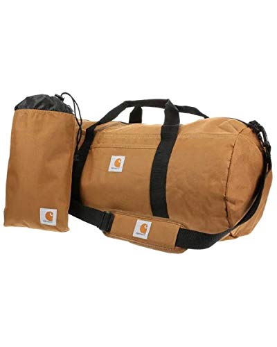 Carhartt Trade Series 2-in-1 Packable Duffel with Utility Pouch, Carhartt Brown, Medium (21.5-Inch) von Carhartt