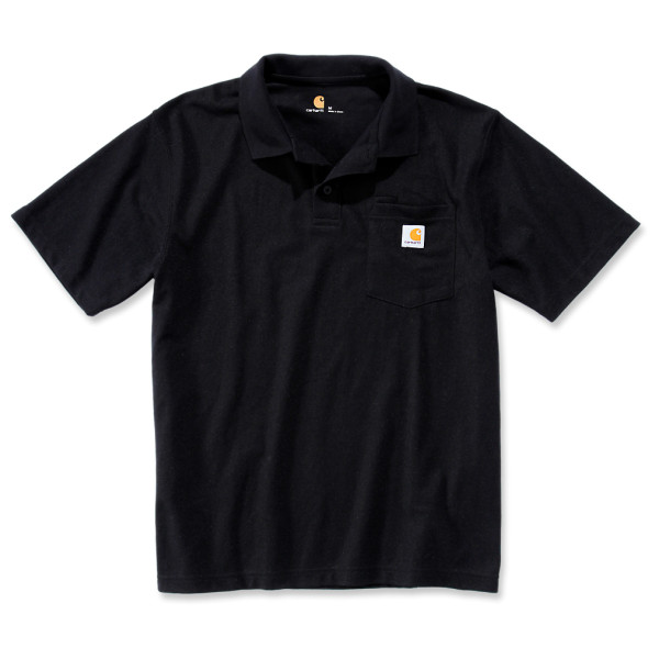 Carhartt - Work Pocket Polo S/S - Polo-Shirt Gr S schwarz von Carhartt