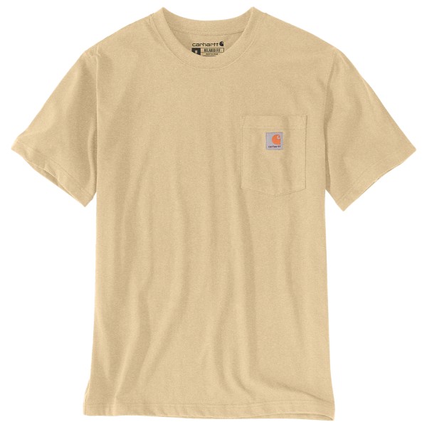 Carhartt - Workw Pocket S/S - T-Shirt Gr S beige Carhartt - Workw Pocket S/S - T-Shirt Gr S beige von Carhartt