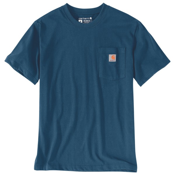 Carhartt - Workw Pocket S/S - T-Shirt Gr XXL blau Carhartt - Workw Pocket S/S - T-Shirt Gr XXL blau von Carhartt