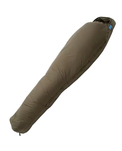 Carinthia SOF 3 Schlafsack Oliv L rechts– Kompakter, kombinierbarer, extrem Warmer Winter-Schlafsack der Fast & Light-Serie für Outdoor, Camping und Militär von Carinthia