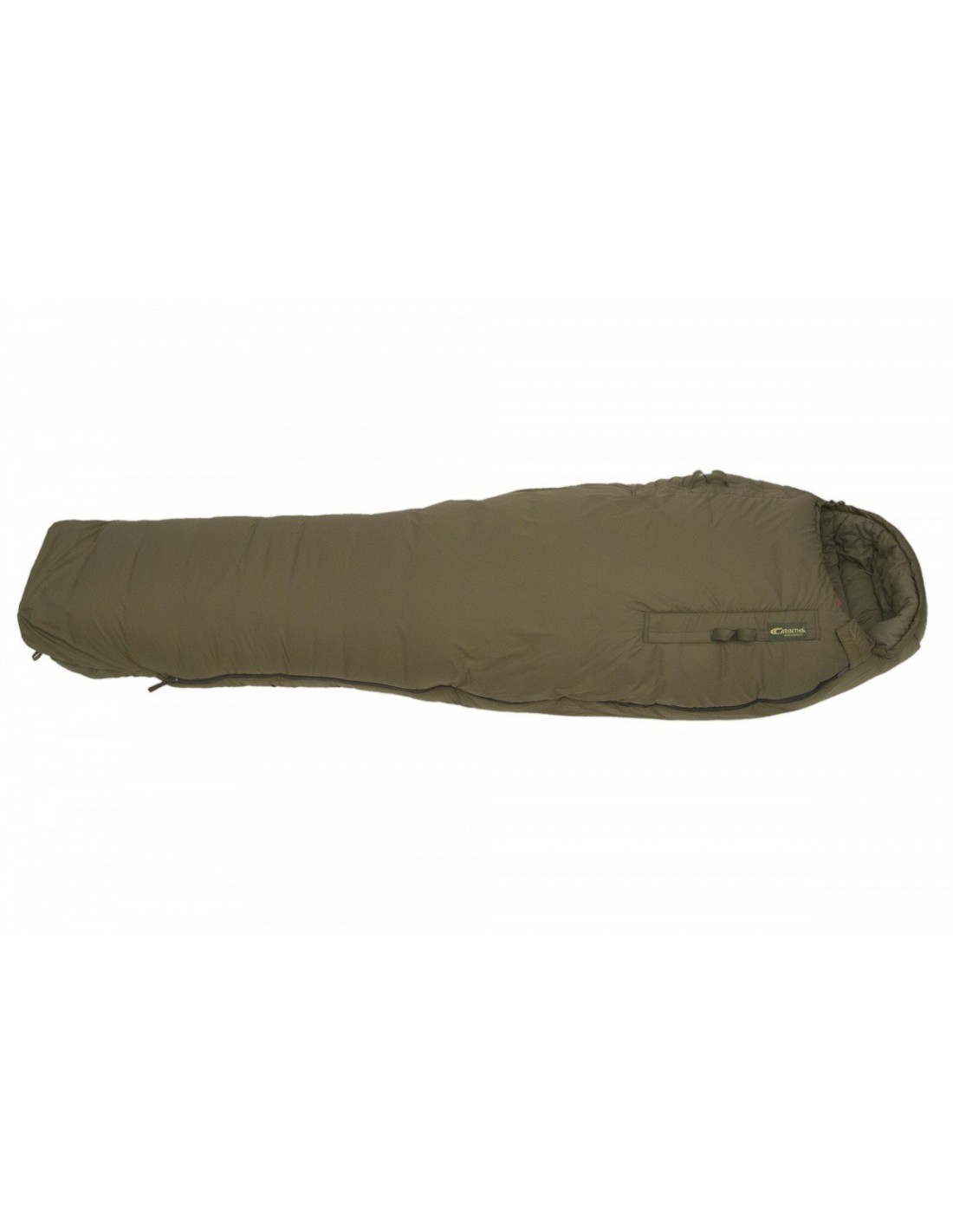 Carinthia Schlafsack Wilderness, Größe Large, Zipper rechts Schlafsackzipper - Rechts, Komforttemperatur - -15 bis -11 °C, Schlafsacklänge - 221 bis 230 cm, Schlafsackfarbe - Olive, Schlafsackverwendung - 3 - Jahreszeiten, von Carinthia