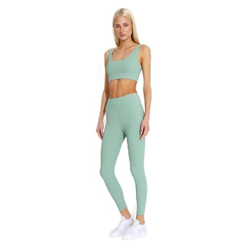 Carlheim Women's Active wear Sports Bra Ribbed Classic Helle, Light Green, Medium Carlheim Women's Active wear Sports Bra Ribbed Classic Helle, Light Green, Medium von Carlheim