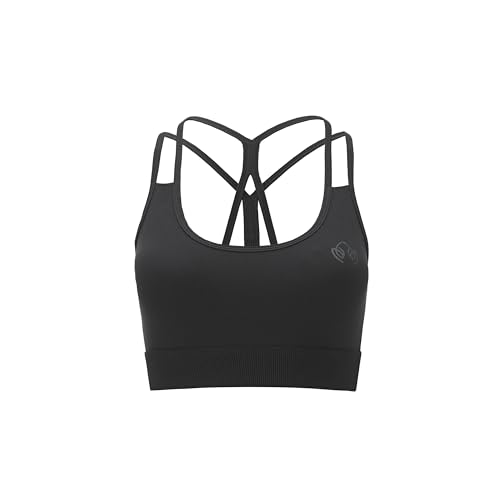 Carlheim Women's Active wear Sports Bra Ribbed Panel-Rikke, Black, X-Large Carlheim Women's Active wear Sports Bra Ribbed Panel-Rikke, Black, X-Large von Carlheim