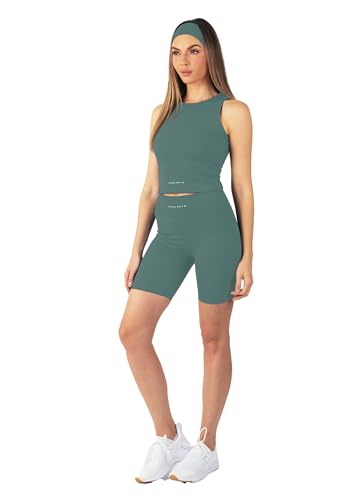 Carlheim Women's Serenita Active Collection Shorts 8", Mineral Blue, X-Small Carlheim Women's Serenita Active Collection Shorts 8", Mineral Blue, X-Small von Carlheim