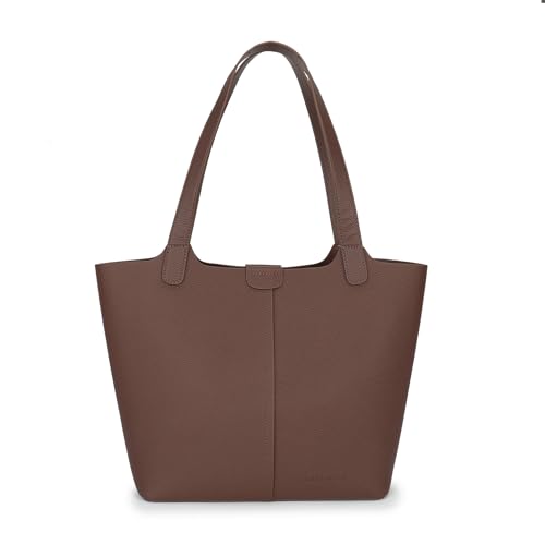 Carlheim Women's Totebags ELLA PREMIUM Genuine Leather, Brown Carlheim Women's Totebags ELLA PREMIUM Genuine Leather, Brown von Carlheim