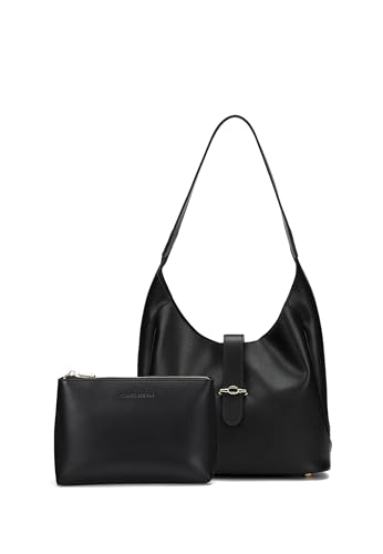 Carlheim Women's Totebags Statement Genuine Leather, Sling, Magnet closing, Black Carlheim Women's Totebags Statement Genuine Leather, Sling, Magnet closing, Black von Carlheim