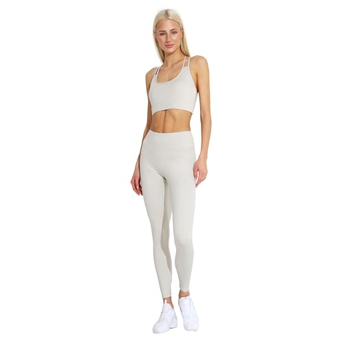 Carlheim Women's Active wear Sports Bra X-Back, Beige, Medium Carlheim Women's Active wear Sports Bra X-Back, Beige, Medium von Carlheim