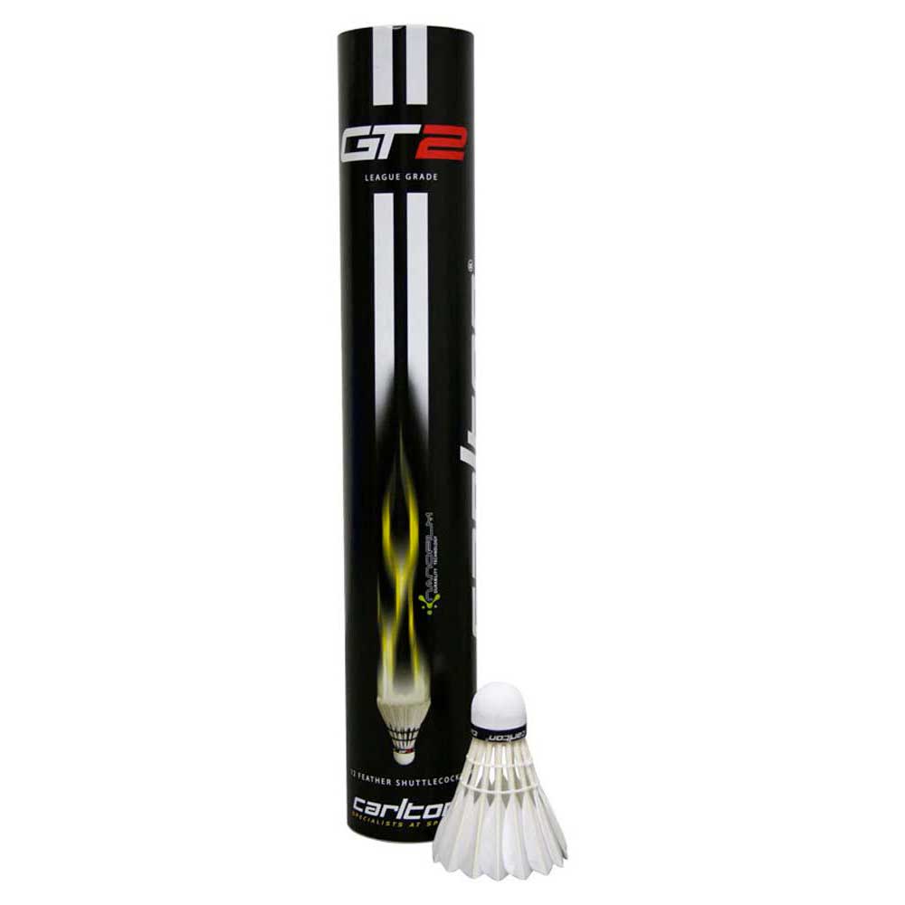Carlton Gt2 77 Badminton Shuttlecocks Weiß 12 Units Carlton Gt2 77 Badminton Shuttlecocks Weiß 12 Units von Carlton