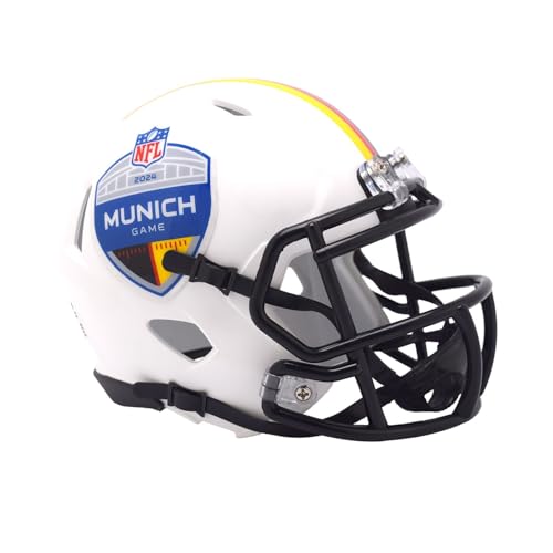 NFL Helm 2024 Munich Game Speed Mini Helm in 13 cm NFL Helm 2024 Munich Game Speed Mini Helm in 13 cm von Carolina Panthers