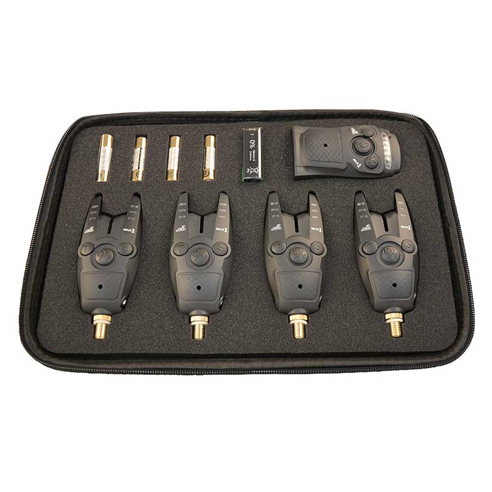 Carp Expert Max1 4+1 Electric Bite Alarm Silber Carp Expert Max1 4+1 Electric Bite Alarm Silber von Carp Expert