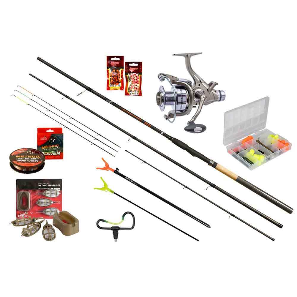 Carp Expert Starfish Method Feeder Carpfishing Combo Silber 3.90 m Carp Expert Starfish Method Feeder Carpfishing Combo Silber 3.90 m von Carp Expert