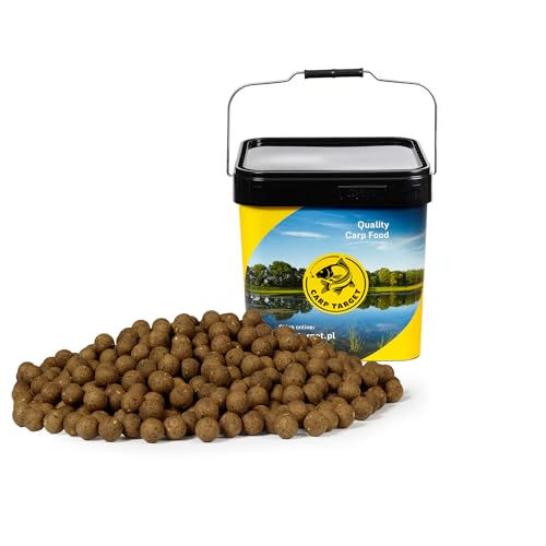 Carp Target - Boilies Premium 10kg 20mm - 8 Eier für 1 kg Boilies - Angelköder für Karpfenangeln - Angelfutter - Köder zum Große Karpfen - Angeln - Das Set enthält einen 17 Liter Angeleimer Carp Target - Boilies Premium 10kg 20mm - 8 Eier für 1 kg Boilies - Angelköder für Karpfenangeln - Angelfutter - Köder zum Große Karpfen - Angeln - Das Set enthält einen 17 Liter Angeleimer von Carp Target