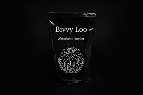 CarpLife Products Ltd Bivvy Loo Campingtoiletten-Pulver, saugfähig, 1 kg – jeder Beutel hält 100 Anwendungen – Für den Einsatz in tragbaren Toiletten – 10 Gramm Pulver wandelt bis zu 1 Liter von CarpLife Products Ltd