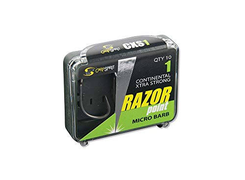 CarpSpirit EINFACHER Haken CARP Spirit Razor Point Continental Xtra Strong - by 10, N°2 CarpSpirit EINFACHER Haken CARP Spirit Razor Point Continental Xtra Strong - by 10, N°2 von CarpSpirit