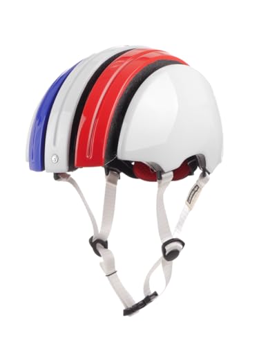 Carrera Radsport-Helm Foldab GTE, French Flag, 55-58 cm Carrera Radsport-Helm Foldab GTE, French Flag, 55-58 cm von Carrera