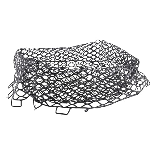 Carriere Zusammenklappbares -Fischernetz, Verschleißfestes Gummigeflecht, Schwarz, 40 cm, 1 Stück von Carriere