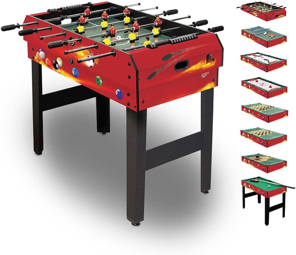 Carromco Spieltisch Multifunktionstisch - 8In1 - Fire-Xt von Carromco