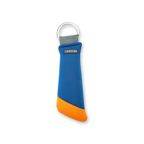 Carson schwimmender Universal Neopren Schlüsselanhänger - Orange/Blue (FA-30(02)) von CARSON