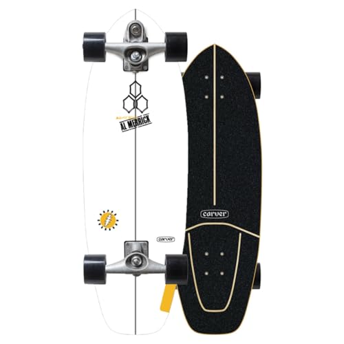 Carver x Channel Island Surfskate Komplettboard Happy Everyday C7 30.75" (raw) von Carver