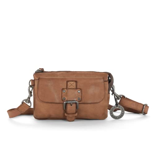 Cas8 Gürteltasche Luca, kleine Umhängetasche für Damen und Herren aus 100% Leder, Handtasche für jeden Tag mit Gürtelschlaufen und Reißverschluss-Fächern, Cognac Cas8 Gürteltasche Luca, kleine Umhängetasche für Damen und Herren aus 100% Leder, Handtasche für jeden Tag mit Gürtelschlaufen und Reißverschluss-Fächern, Cognac von Cas8