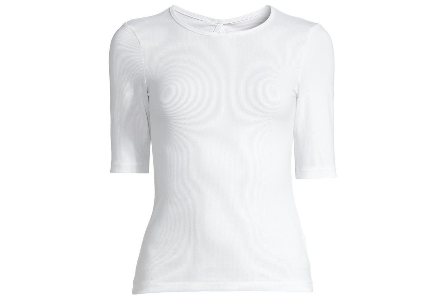 Casall T-Shirt Rib Tee - Damen T-Shirt - White Casall T-Shirt Rib Tee - Damen T-Shirt - White von Casall