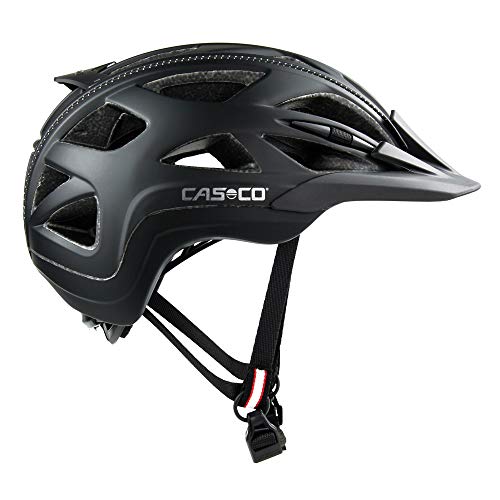 Casco Activ-2 Fahrradhelm, Schwarz Matt, 56-58 cm von Casco