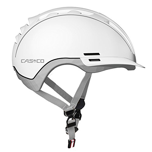 Casco, Erwachsene Fahrradhelm Roadster TC, Weiß, Gr.S (50-54 cm) von Casco