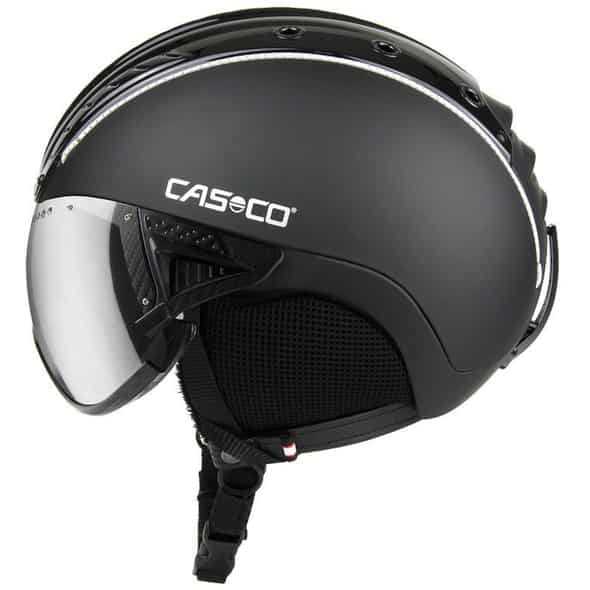 Casco SP-2 Carbonic Visor Skihelm (Schwarz 55-57 in cm) Freeridehelme von Casco