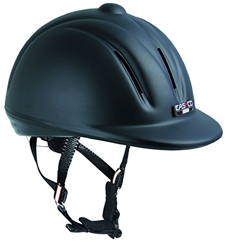 Casco Reithelm Youngster VG1, schwarz matt, L (59-62 cm) von Casco