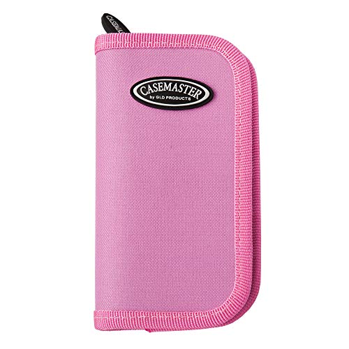 Casemaster Deluxe Nylon Dartkoffer für Steel- und Soft-Dartpfeile, hält 6 Dartpfeile und verfügt über 8 Taschen für Zubehör wie Flights, Schäfte und Spitzen, Rosa Casemaster Deluxe Nylon Dartkoffer für Steel- und Soft-Dartpfeile, hält 6 Dartpfeile und verfügt über 8 Taschen für Zubehör wie Flights, Schäfte und Spitzen, Rosa von Casemaster