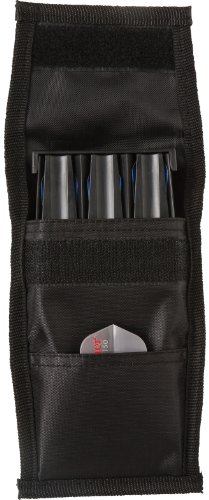 Casemaster Einzelne Schwarze Darttasche mit massivem Kunststoffeinsatz und Flexibler, robuster Nylonabdeckung, hält 3 Stahlspitzen und weiche Dartpfeile, Hartschale hält Flights in Perfekter Form Casemaster Einzelne Schwarze Darttasche mit massivem Kunststoffeinsatz und Flexibler, robuster Nylonabdeckung, hält 3 Stahlspitzen und weiche Dartpfeile, Hartschale hält Flights in Perfekter Form von Casemaster