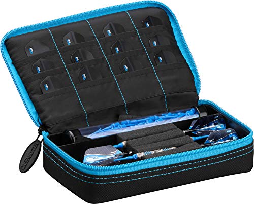 Casemaster by GLD Products Unisex-Erwachsene Black with Blue Trim Dart Case Plazma, Blauer Rand von Casemaster