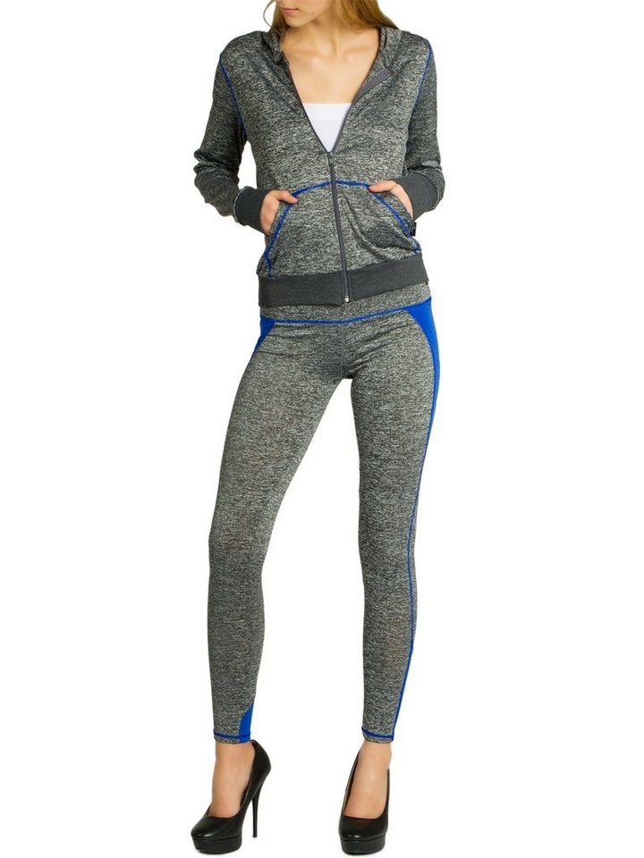 Caspar Trainingsanzug JG001 stylischer Damen Jogginganzug mit Kapuze Caspar Trainingsanzug JG001 stylischer Damen Jogginganzug mit Kapuze von Caspar