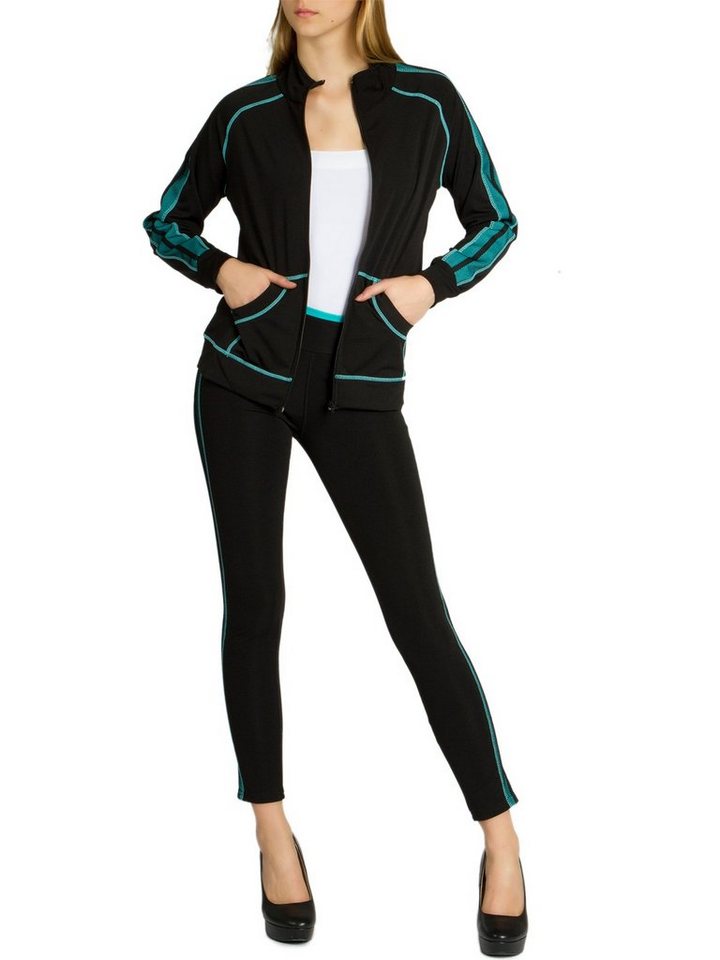 Caspar Trainingsanzug JG002 stylischer Damen Jogginganzug Caspar Trainingsanzug JG002 stylischer Damen Jogginganzug von Caspar