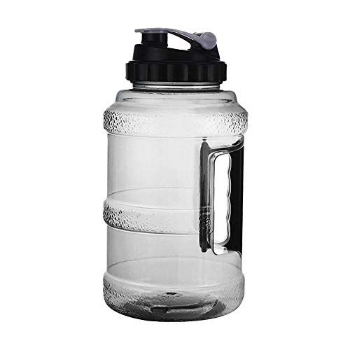 Casstad 2,5 L GroßE Wasser Flasche Umwelt Freundliche Wiederverwendbare Wasser Flasche für MäNner Frauen Fitness Gym AußEn Cycling von Casstad